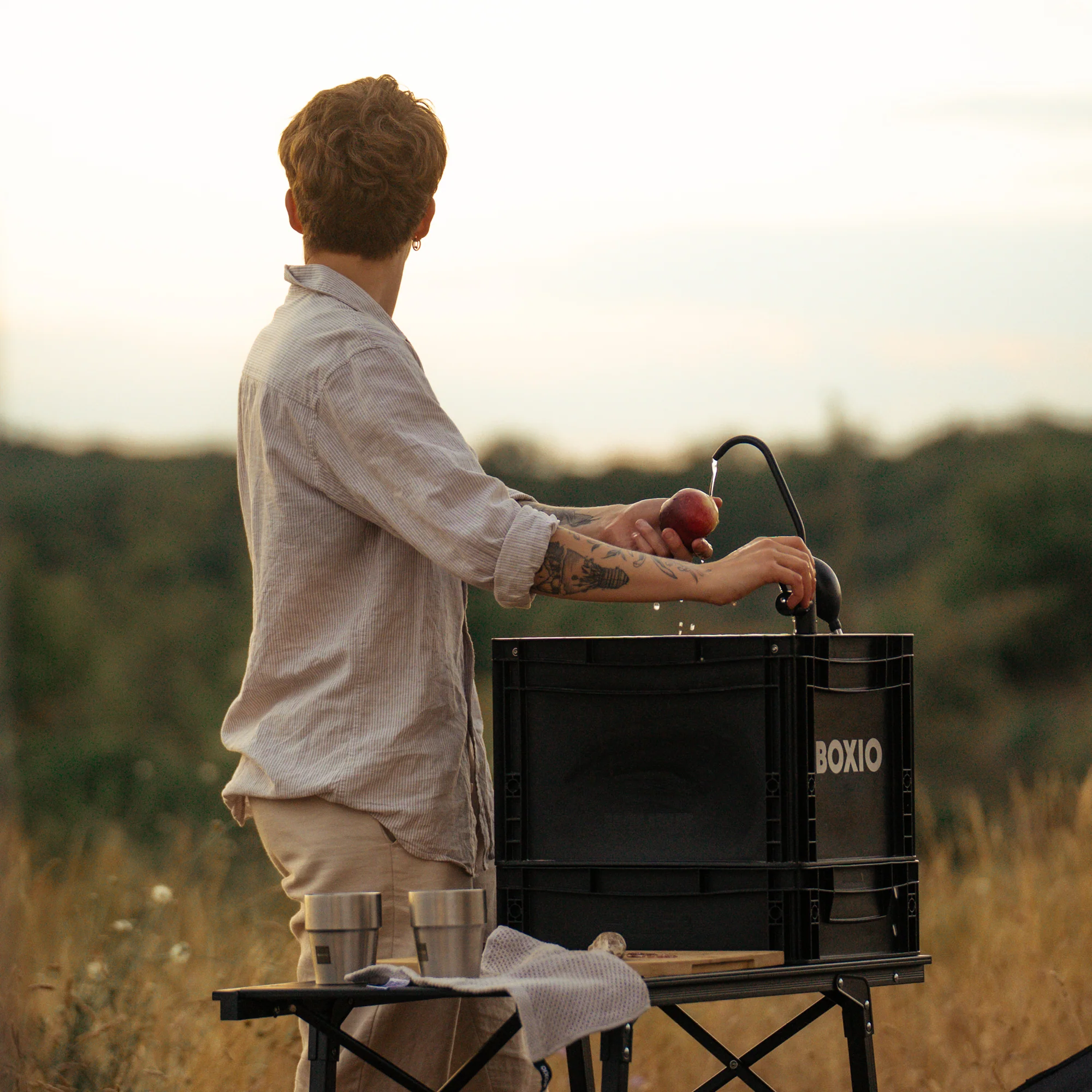 Évier mobile de camping BOXIO wash – Image 3