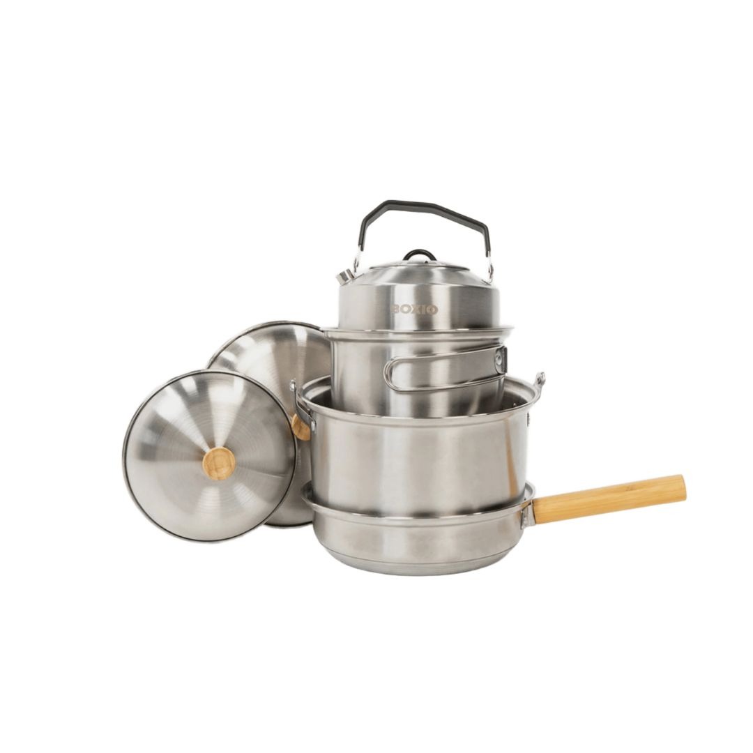 Set de cuisine en inox - BOXIO Cookware