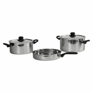 Set de casseroles camping - Batterie de cuisine Berger