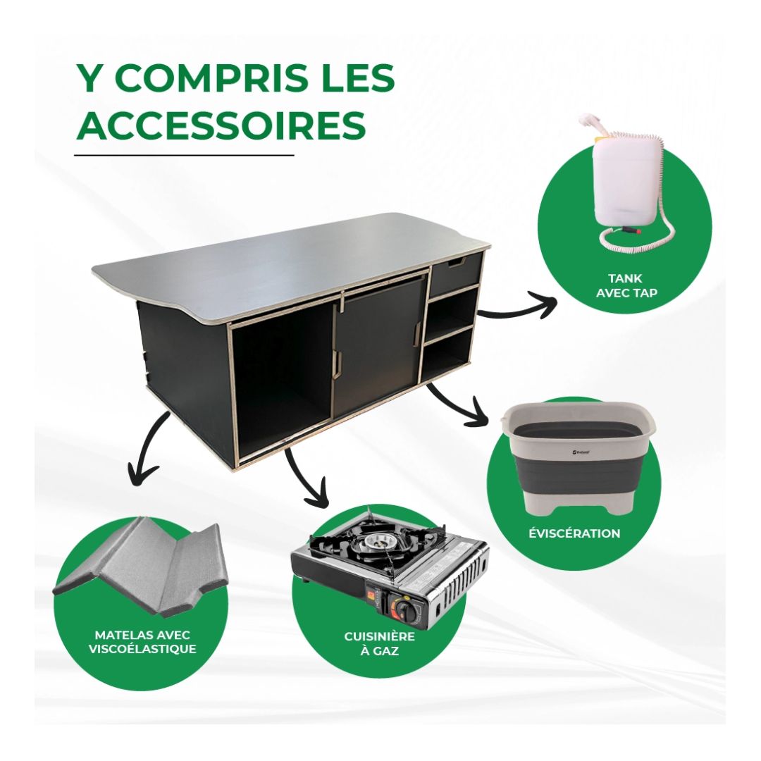 Kit aménagement Van VW Multivan et California – Image 2